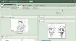Desktop Screenshot of freedomfighters-sc.deviantart.com