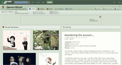 Desktop Screenshot of daewen-hithuial.deviantart.com