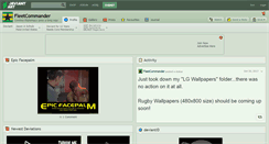 Desktop Screenshot of fleetcommander.deviantart.com