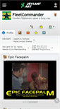 Mobile Screenshot of fleetcommander.deviantart.com