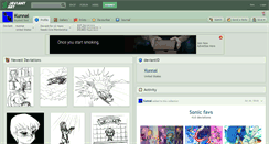 Desktop Screenshot of kunnai.deviantart.com