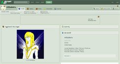Desktop Screenshot of mitsukeru.deviantart.com