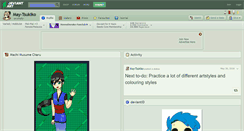 Desktop Screenshot of may-tsukiko.deviantart.com