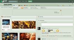 Desktop Screenshot of medo-shalaby.deviantart.com