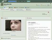 Tablet Screenshot of nancydrewfan.deviantart.com