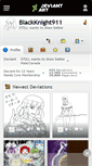 Mobile Screenshot of blackknight911.deviantart.com