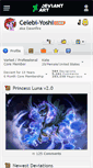 Mobile Screenshot of celebi-yoshi.deviantart.com