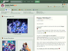 Tablet Screenshot of celebi-yoshi.deviantart.com