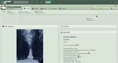 Desktop Screenshot of chrissy-myheart.deviantart.com