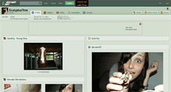 Desktop Screenshot of eculyptustree.deviantart.com
