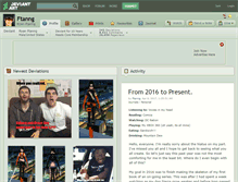 Tablet Screenshot of ftanng.deviantart.com