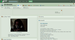 Desktop Screenshot of nth-dimension.deviantart.com