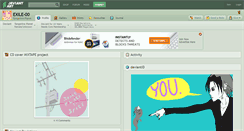 Desktop Screenshot of exile-00.deviantart.com