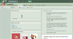 Desktop Screenshot of foxybritish.deviantart.com