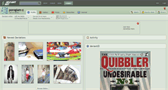 Desktop Screenshot of poroglam-z.deviantart.com