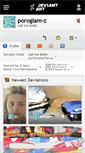 Mobile Screenshot of poroglam-z.deviantart.com