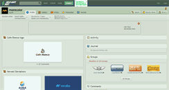 Desktop Screenshot of morecolor.deviantart.com