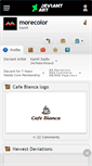 Mobile Screenshot of morecolor.deviantart.com