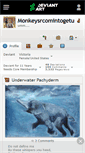 Mobile Screenshot of monkeysrcomintogetu.deviantart.com