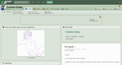 Desktop Screenshot of evolution-ending.deviantart.com