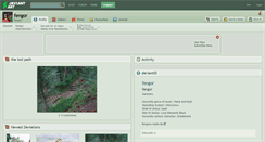 Desktop Screenshot of fengor.deviantart.com