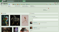 Desktop Screenshot of magichild.deviantart.com