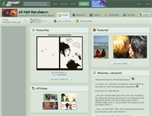 Tablet Screenshot of all-hail-narusasu.deviantart.com