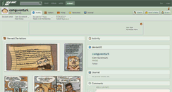 Desktop Screenshot of cemguventurk.deviantart.com