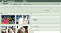 Desktop Screenshot of eyezofazul.deviantart.com