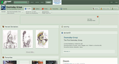Desktop Screenshot of doomsday-group.deviantart.com
