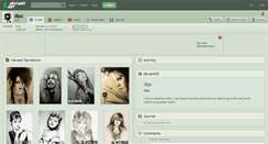 Desktop Screenshot of dlpz.deviantart.com