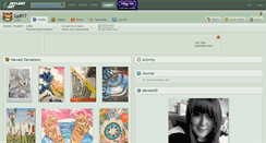 Desktop Screenshot of lyd17.deviantart.com