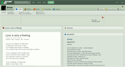 Desktop Screenshot of dwine.deviantart.com