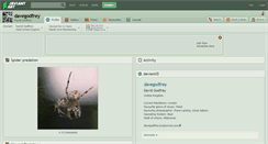 Desktop Screenshot of davegodfrey.deviantart.com