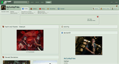 Desktop Screenshot of mccurleyfries.deviantart.com