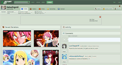 Desktop Screenshot of natsudrgonil.deviantart.com