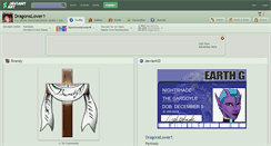 Desktop Screenshot of dragonslover1.deviantart.com