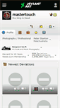 Mobile Screenshot of mastertouch.deviantart.com