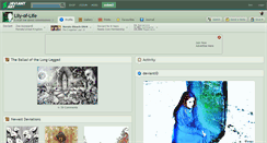 Desktop Screenshot of lily-of-life.deviantart.com
