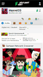 Mobile Screenshot of maxvel33.deviantart.com