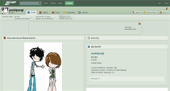 Desktop Screenshot of pookipengi.deviantart.com