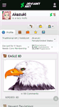 Mobile Screenshot of akazuki.deviantart.com