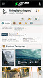 Mobile Screenshot of livinglightningrod.deviantart.com