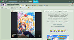 Desktop Screenshot of anime-artists-unite.deviantart.com