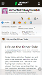 Mobile Screenshot of immortalecstasydream.deviantart.com