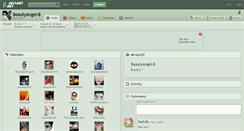 Desktop Screenshot of beautyangel-b.deviantart.com