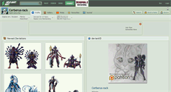 Desktop Screenshot of cerberus-rack.deviantart.com