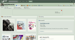 Desktop Screenshot of marikxbakuraclub.deviantart.com