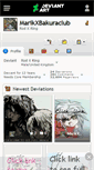 Mobile Screenshot of marikxbakuraclub.deviantart.com