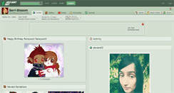 Desktop Screenshot of berri-blossom.deviantart.com